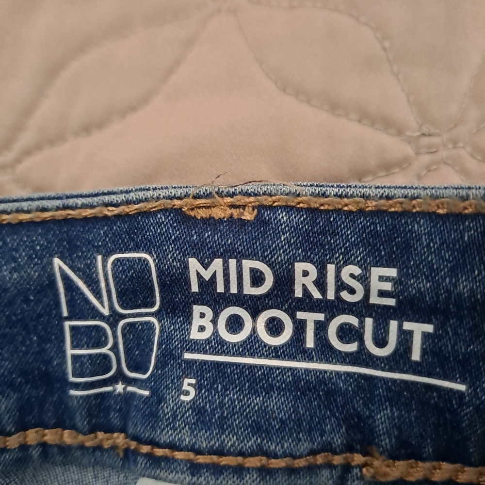 NOBO Mid Rise Bootcut Jeans - Picture 2 of 4